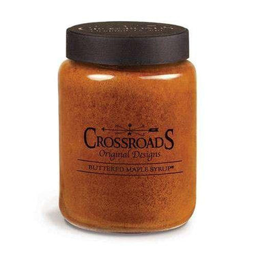 Butter Maple Syrup Jar Candle, 26oz - The Fox Decor